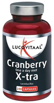 Lucovitaal Cranberry met X-tra Lactobacillus Capsules - thumbnail