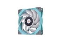 Thermaltake Toughfan 12 Turquoise High Static Pressure Radiator Fan Universeel Ventilator 12 cm Blau - thumbnail