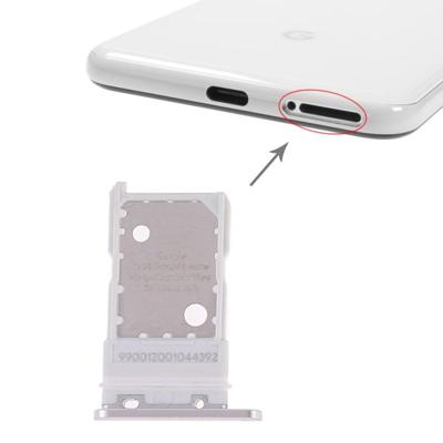 SIM-kaart lade voor Google pixel 3 (wit) SIM-kaart lade voor Google pixel 3 (wit)