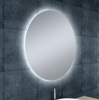 Soul spiegel rond met LED, dimbaar en spiegelverwarming 80 cm - thumbnail