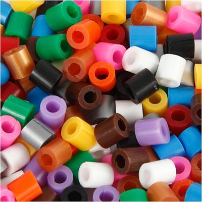 Creotime strijkkralen met open zijkant multicolor 1100 stuks