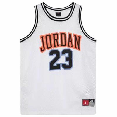 Basketbal T-shirt Jordan Wit - Maat: 13-15 Jaar