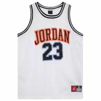 Basketbal T-shirt Jordan Wit - Maat: 13-15 Jaar - thumbnail