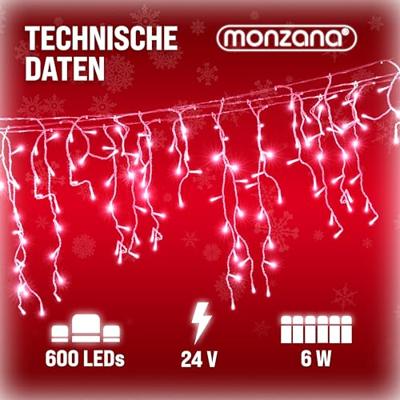 Kerstverlichting 600 LED 20 meter helder wit
