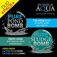 Evolution Aqua Duo Pack: Pure Pond Bomb & Sludge Bomb voor Heldere Vijvers - thumbnail