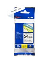 Brother TZE-251 labelprinter-tape Zwart op wit - thumbnail