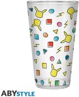 Pokemon - Pikachu Pattern Large Glass - thumbnail