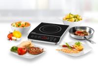 Unold Elegance 58105 Inductieplaat Met panherkenning, Instelbare temperatuur, Timerfunctie - thumbnail