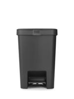 Brabantia stepup pedaalemmer 25 liter dark grey - thumbnail