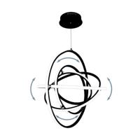 Stars of Light Zwarte hanglampRetornio Ø 58cm - 39893 - thumbnail