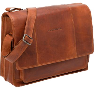 Newlooxs New looxs shoulder bags leather fellini cognag