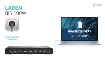 i-tec I-TEC USB-C Tripledock PD 100W USB-C dockingstation