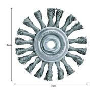 DeWALT DT3502 Schijfborstel haakse slijper 115mm - thumbnail