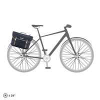 Ortlieb Commuter-Bag Two Urban QL2.1 Voor- en Achtertas 20L Bagagedrager - Blauw - thumbnail