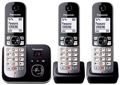 Panasonic KX-TG6863NLB Huistelefoon Zwart