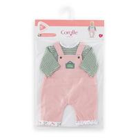 Corolle t-shirt en overall voor babypop, 42cm - thumbnail