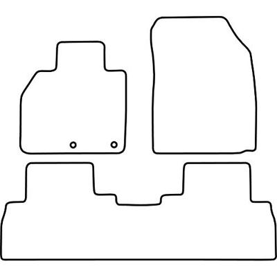 Automatten passend voor Renault Grand Scenic vanaf 2009 (+ v TMRE545