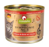 GRANATAPET Symphonie No.8 Pheasant and duck with chicken - nat kattenvoer - 200g - thumbnail