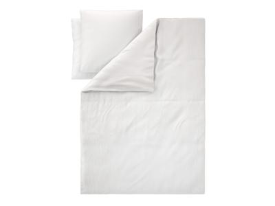 LIVARNO Mousseline dekbedovertrek 200 x 200 cm (Wit)