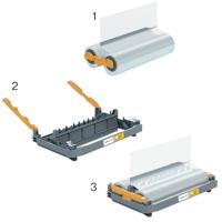 GBC navulling voor Foton 30 hervulbare lamineerrol, 125 Micron, glanzend, maximaal 150 A4 documenten - thumbnail