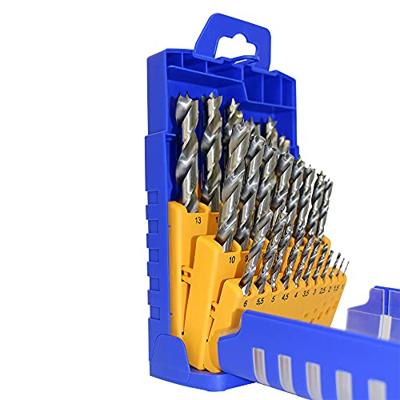Fisch-Tools Set houtspiraalboren | 25-delig | d. 1-13 mm 0,5 mm spoed | HSS | 1 stuk - 013G0025K01 - 013G0025K01