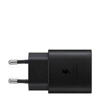 Samsung Oplader met Kabel 1m USB C 25W Zwart - thumbnail