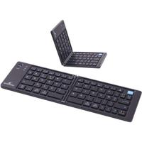 Opvouwbaar draadloos toetsenbord - Computer, tablet, smartphone, tv - Schaartoetsen - BLUESTORK - KB-MINI-FOLD/FR - AZERTY - Zwart - thumbnail