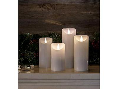 Konstsmide 1831-100 LED-kaars met echte was Wit Warmwit (Ø x h) 7.5 cm x 15.5 cm Konstsmide 1831-100 LED-kaars met echte was Wit Warmwit (Ø x h) 7.5 cm x 15.5 cm