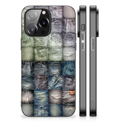 GSM Cover iPhone 14 Pro Max Spijkerbroeken GSM Cover iPhone 14 Pro Max Spijkerbroeken