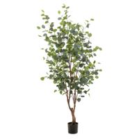 Emerald kunstboom in pot eucalyptus 140 cm - thumbnail