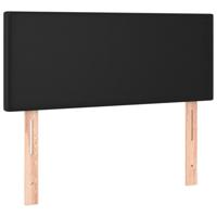 Hoofdbord 80x5x78/88 cm kunstleer zwart - thumbnail