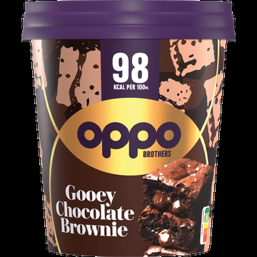 Oppo Brothers Gooey Chocolate Brownie 279 g bij Jumbo Oppo Brothers Gooey Chocolate Brownie 279 g bij Jumbo