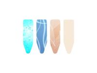 Brabantia Overtrek E 135x49 cm 2mm dik - thumbnail