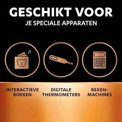 Battery Sales Europe Duracell alkaline lr44/a76/v13ga/76a 1.5v blister 2 stuks - thumbnail