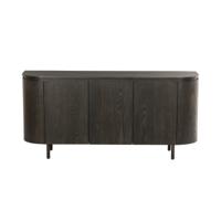 Livingfurn Dressoir 'Tobago' Eiken, 170cm, kleur Espresso - thumbnail