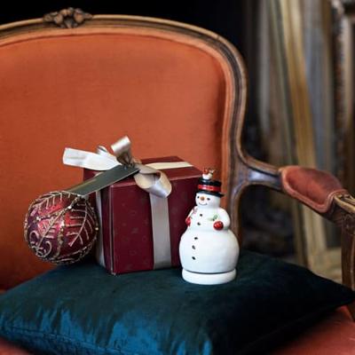 Villeroy & Boch Nostalgic Melody Sneeuwman draaiend Villeroy & Boch Nostalgic Melody Sneeuwman draaiend