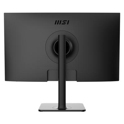 MSI Modern MD272XP 27 inch Full HD desktopmonitor - IPS-paneel 1920 x 1080, 100 Hz, oogcomfort, geïntegreerde luidspreker, 4-weg verstelbaar - HDMI 1.4b, DisplayPort 1.2a, USB Type-C, USB 2.0