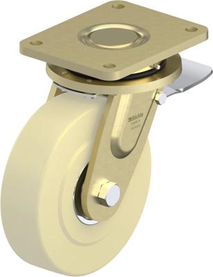 Blickle LS-GSPO 200K-35-ST Zwenkwiel met rem Wieldiameter: 200 mm Draagvermogen (max.): 3000 kg 1 stuk(s)