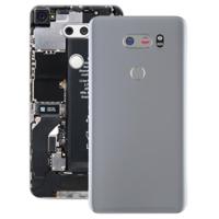 Batterij achtercover met camera lens & vingerafdruk sensor voor LG V30/VS996/LS998U/H933/LS998U/H930 (zilver) - thumbnail