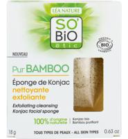 Bamboo konjac sponge 1 Stuks - thumbnail