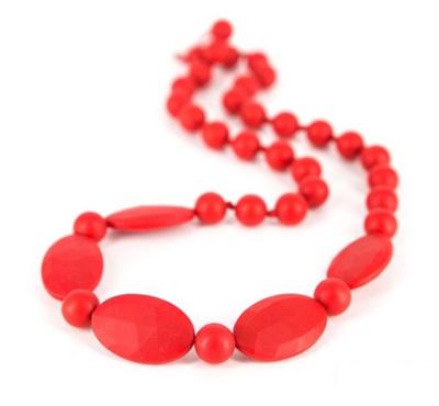 Lollipops & More bijtketting Licorice 85 cm silicone