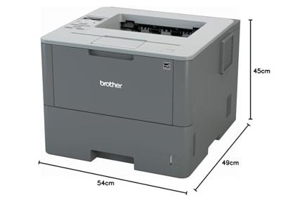 Brother Netwerk Laserprinter 46 ppm - 256 MB - interne duplexunit - LCD display