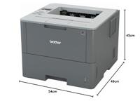 Brother Netwerk Laserprinter 46 ppm - 256 MB - interne duplexunit - LCD display - thumbnail
