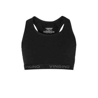 Vingino meisjes top Racer 72202 - 176 - Zwart - 176 - 176 - 176