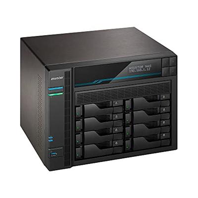 Asustor AS6510T 10 BAHIAS Atom C3538 Quad Core Denverton 2,1 GHz 8 GB 2 x 2,5 GB 2 x 10 GB Raid 0,1 JBOD SATA6 GB USB 3.0