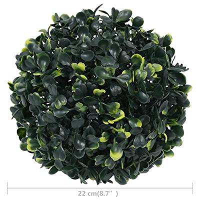 VidaXL Kunstbuxusbollen 2 st 22 cm