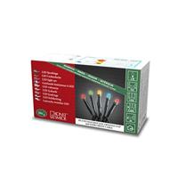 Konstsmide 6344-520 Micro-lichtketting Binnen werkt op het lichtnet Aantal lampen 100 LED RGB Verlichte lengte: 6.93 m Frosted - thumbnail