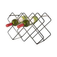 present time - Wijnrek Diamonds - Zwart - 40,5x15,5x27,5cm - thumbnail