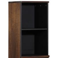 Dressoir 38x34x160 cm massief mangohout bruin - thumbnail