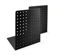 Trendform Boekensteun Dots - set van 2 stuks - zwart - thumbnail